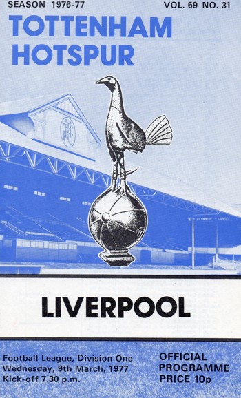 Match programme